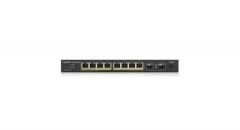 ZYXEL GS1100-10HP 8 PORT 10/100/1000 Mbps 2 SFP PORT YÖNETİLEMEZ POE SWITCH