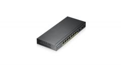 ZYXEL GS1100-10HP 8 PORT 10/100/1000 Mbps 2 SFP PORT YÖNETİLEMEZ POE SWITCH