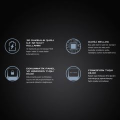 ASUS ROG FALCHION WIRELESS AURA SYNC OYUNCU KLAVYESİ TÜRKÇE TUŞ DİZİLİMİ CHERRY MX SWITCH 400 SAATE KADAR PİL ÖMRÜ