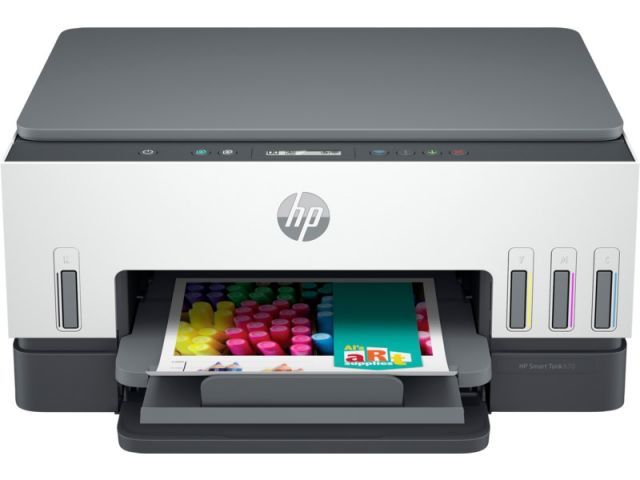 HP 6UU48A 670 SMARTTANK AIO RENKLİ MÜREKKEP PÜSKÜRTMELİ TANKLI YAZICI 12PPM