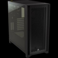 CORSAIR CC-9011200-WW 4000D AIRFLOW TEMPERLI CAM YAN PANEL MID TOWER BILGISAYAR KASASI SIYAH