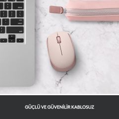 LOGITECH M171 USB ALICILI KABLOSUZ KOMPAKT MOUSE - PEMBE 910-006865