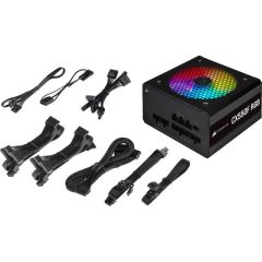 CORSAIR CP-9020216-EU CX550F 550W TAM MODULER 80PLUS BRONZE RGB GUC KAYNAGI SIYAH