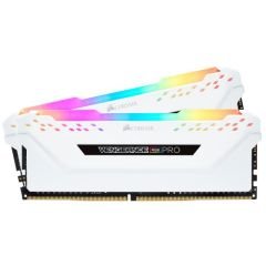 CORSAIR CMW16GX4M2C3000C15W 16GB (2x8GB) DDR4 3000MHz CL15 VENGEANCE RGB PRO SOGUTUCULU DIMM BELLEK WHITE