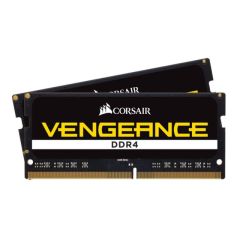 CORSAIR CMSX32GX4M2A3000C18 32GB (2X16GB) DDR4 3000MHz CL18 VENGEANCE SIYAH NOTEBOOK SODIMM BELLEK