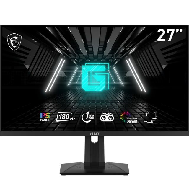 MSI 27 G274PF FLAT RAPID IPS 1920x1080 (FHD) 16:9 180HZ 1MS G-SYNC COMPATIBLE PIVOT GAMING MONITOR