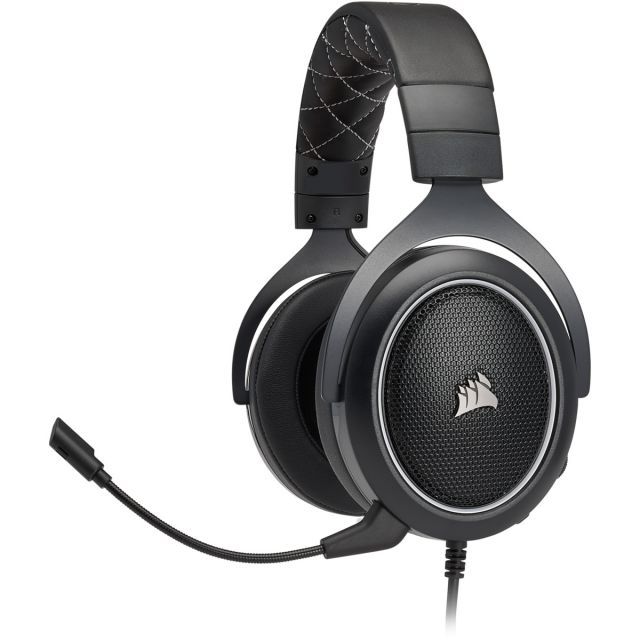 CORSAIR CA-9011174-EU HS60 SURROUND 7.1 HARICI SES KARTLI OYUNCU KULAKLIGI BEYAZ (PC PS4 XBOX ONE NINTENDO SWITCH UYUMLU)