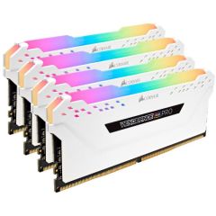 CORSAIR CMW32GX4M4C3600C18W 32GB (4X8GB) DDR4 3600MHz CL18 VENGEANCE RGB PRO SOĞUTUCULU DIMM BELLEK BEYAZ
