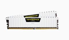 CORSAIR CMK16GX4M2B3000C15W 16GB (2X8GB) DDR4 3000MHz CL15 VENGEANCE LPX SOGUTUCULU DIMM BELLEK WHITE