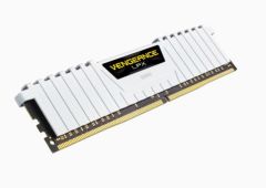 CORSAIR CMK16GX4M2B3000C15W 16GB (2X8GB) DDR4 3000MHz CL15 VENGEANCE LPX SOGUTUCULU DIMM BELLEK WHITE