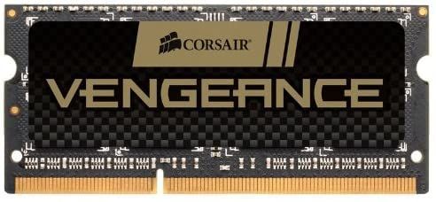 CORSAIR CMSX8GX3M1A1600C10 8GB DDR3 1600MHz CL10 VENGEANCE SIYAH SODIMM BELLEK
