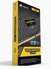 CORSAIR CMK64GX4M4B3200C16 16GB (4X16GB) DDR4 3200MHz CL18 VENGEANCE LPX SOGUTUCULU DIMM BELLEK BLACK