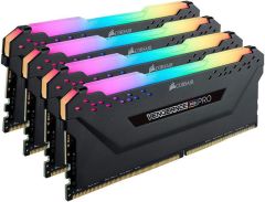 CORSAIR CMW128GX4M4Z3200C16 128GB (4X32GB) DDR4 3200MHz CL18 VENGEANCE RGB PRO BLACK SOGUTUCULU DIMM BELLEK
