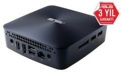 ASUS MINIPC UN65H-M097M i5-6200U 4G 128GB SSD 2.5 DOS SİYAH 3YIL HDMI-DP-Wifi-BT-VESA-CRD