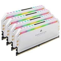 CORSAIR CMT32GX4M4K4000C19W 32GB (4X8GB) DDR4 4000MHz CL19 DOMINATOR PLATINUM RGB SOĞUTUCULU BEYAZ DIMM BELLEK
