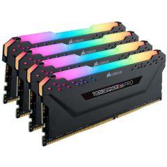CORSAIR CMW32GX4M4K4000C19 32GB (4X8GB) DDR4 4000MHz CL19 VENGEANCE RGB PRO SOGUTUCULU DIMM BELLEK BLACK