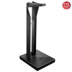 ASUS ROG THRONE CORE OPTİMİZE EDİLMİŞ KAVİSLİ TASARIM SABİT VE KAYMAZ TABAN ÇOĞU KULAKLIKLA UYUMLU KULAKLIK STANDI