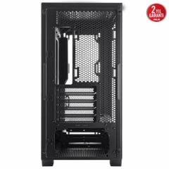 ASUS A21 360 MM SOĞUTUCU ALANI 380 MM ‘E KADAR GPU ALANI STANDART ATX PSU DESTEKLİ GİZLİ KABLO BÖLMELİ MICRO-ATX KASA