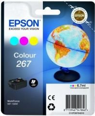 EPSON C13T26704010 SINGLEPACK COLOUR 267 INK CARTRIDGE