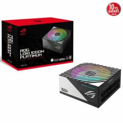 ASUS ROG LOKI SFX-L 1000W MODÜLER ATX 3.0 UYUMLU 120MM PWM ARGB FAN PCIe 5.0 10 YIL GARANTI