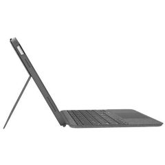 LOGİTECH COMBO TOUCH İPAD 10.9 İNÇ 10. NESİL İLE UYUMLU ÇOK YÖNLÜ KLAVYELİ KILIF - GRİ 920-011381