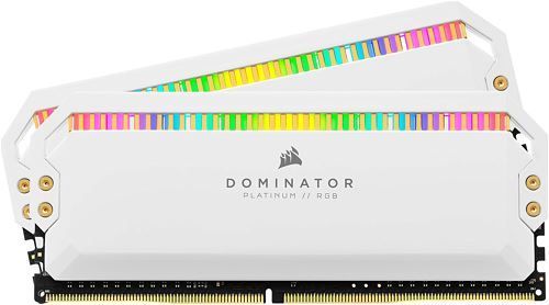 CORSAIR CMT16GX4M2C3200C16W 16GB (2X8GB) DDR4 3200MHz CL16 DOMINATOR PLATINUM RGB SOĞUTUCULU BEYAZ DIMM BELLEK