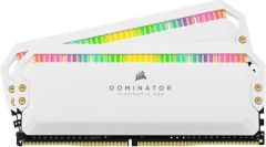 CORSAIR CMT16GX4M2C3200C16W 16GB (2X8GB) DDR4 3200MHz CL16 DOMINATOR PLATINUM RGB SOĞUTUCULU BEYAZ DIMM BELLEK