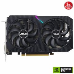 ASUS VGA GEFORCE RTX 3050 DUAL RTX3050 O8G V2 8GB GDDR6 128bit 1852MHz OC DVI HDMI DP RGB EKRAN KARTI