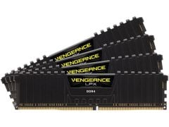 CORSAIR CMK64GX4M4E3200C16 64GB (4X16GB) DDR4 3200MHz CL16 VENGEANCE LPX SOGUTUCULU DIMM BELLEK BLACK