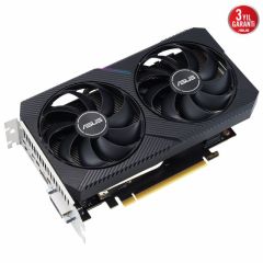 ASUS VGA GEFORCE RTX 3050 DUAL RTX3050 O8G V2 8GB GDDR6 128bit 1852MHz OC DVI HDMI DP RGB EKRAN KARTI