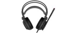 MSI GG DS502 GAMING HEADSET 7.1 CEVRESEL SES 2X40MM SURUCU KIRMIZI DRAGON LED AYDINLATMA KABLO KUMANDA MIKROFON 2M ORGU KABLO USB BAGLANTI OYUNCU KULAKUSTU KULAKLIK