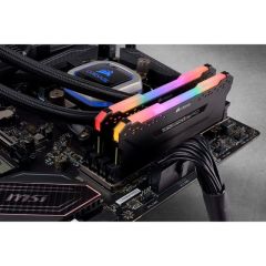 CORSAIR CMW32GX4M2Z3200C16 32GB (2X16GB) DDR4 3200MHz CL16 VENGEANCE RGB PRO SOĞUTUCULU DIMM BELLEK BLACK