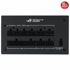 ASUS ROG-STRIX-1000G-AURA MODÜLER 80+ GOLD SERTİFİKA ATX 3.0 UYUMLU PCI-E 5.0 10 YIL GARANTİ