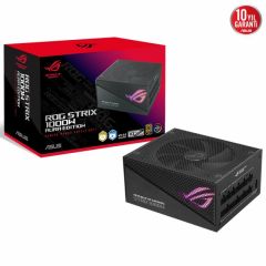 ASUS ROG-STRIX-1000G-AURA MODÜLER 80+ GOLD SERTİFİKA ATX 3.0 UYUMLU PCI-E 5.0 10 YIL GARANTİ