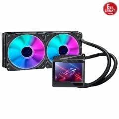 ASUS ROG RYUJIN II 240 ARGB OLED AURA SYNC RGB 2X NOCTUA IPPC 2 PWM 120MM*2 ADRESLENEBİLİR RGB FAN SIVI CPU SOĞUTUCUSU V2