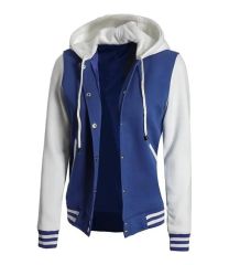 Kapüşonlu Nakışlı ve Baskılı Kolej Montu, Varsity, Bomber Ceket KPL04
