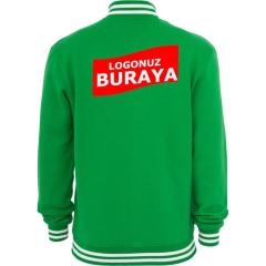 İş Marketim Firma Logolu Polar Ceket ve Kolej Montu PL04