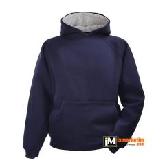 Kapşonlu 3 İplik Kalın Sweatshirt KS18