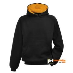 Kapşonlu 3 İplik Kalın Sweatshirt KS14