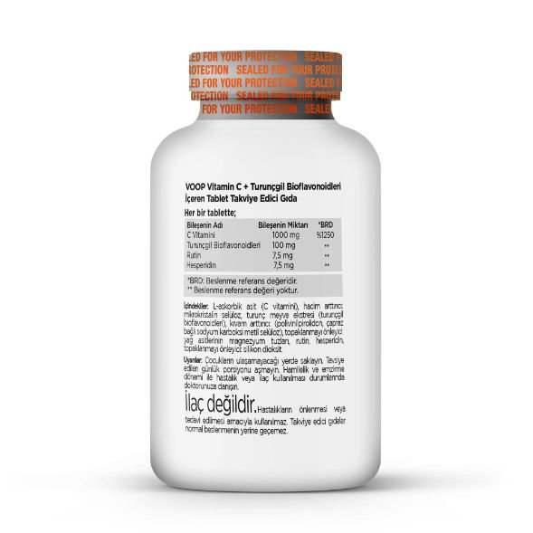 VOOP Vitamin C 1000 mg 30 Tablet 3 Adet