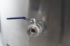 40087 - Robinet machine à filtre à miel (robinet à boisseau sphérique 1 1/4)