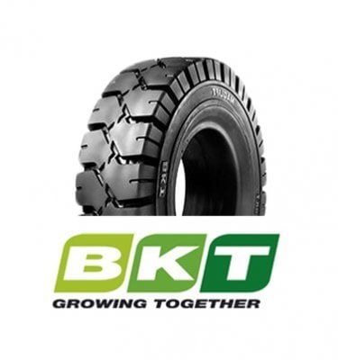 140x55-9 Bkt Siyah Dolgu Segmanlı Forklift Lastiği