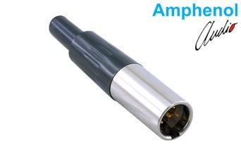 Amphenol AG5M 5 Pin Mini XLR Erkek Konnektör