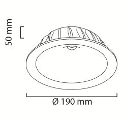 Goya Gy 3038-30 28 Watt COB Ledli Mağaza Armatür