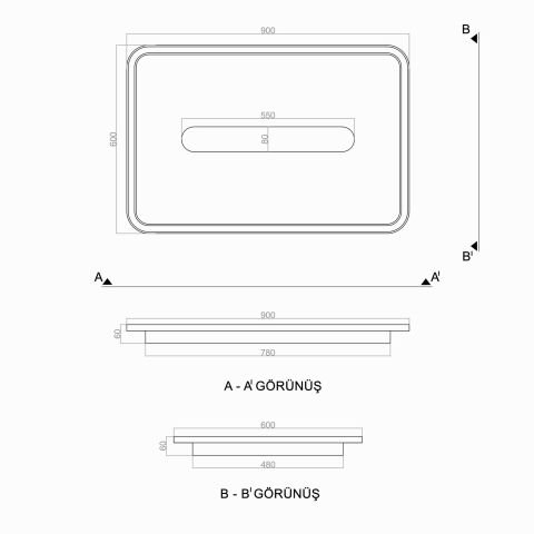 Plafonyer Led Avize PLA54103L Basis