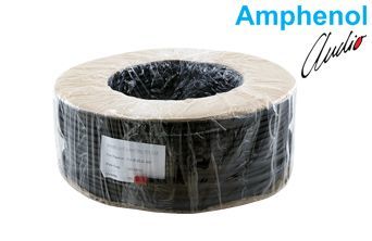 Amphenol CA-B-BLK Mono Mikrofon Ses Kablosu 100 metre