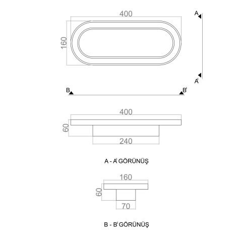 Plafonyer Led Avize PLA54114 Basis