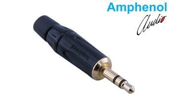 Amphenol KS3PB-AU 3.5mm Stereo Erkek Jack - Siyah