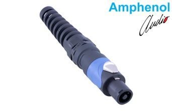 Amphenol SP-4-FL 4 Pin Speakon Konnektör - Strain Relief