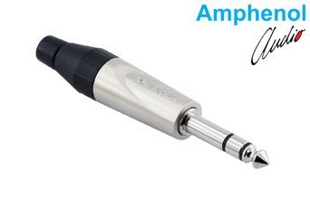 Amphenol TS3P 6.3mm Stereo Male Jack
